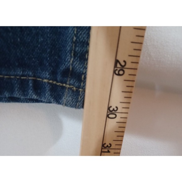 Cottage Street Jeans Womens Size 8 Classic Relaxed Blue Denim Pant Straight Leg - Picture 4 of 9